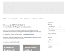Tablet Screenshot of personal-kolin.ch